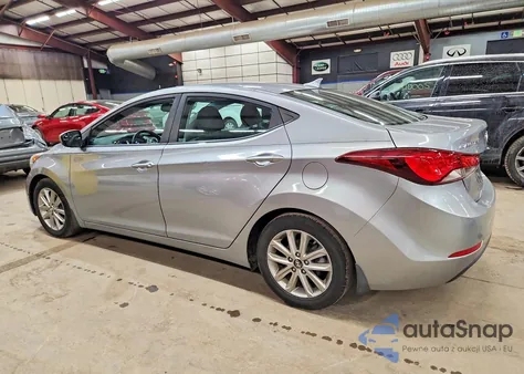 2015 Hyundai Elantra Se z USA, uszkodzony, nr VIN 5NPDH4AE7FH556314